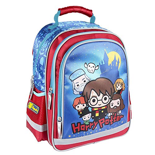 Cerdá - Mochila Escolar Harry Potter de 40 cm - Licencia Oficial Warner Bros Studios