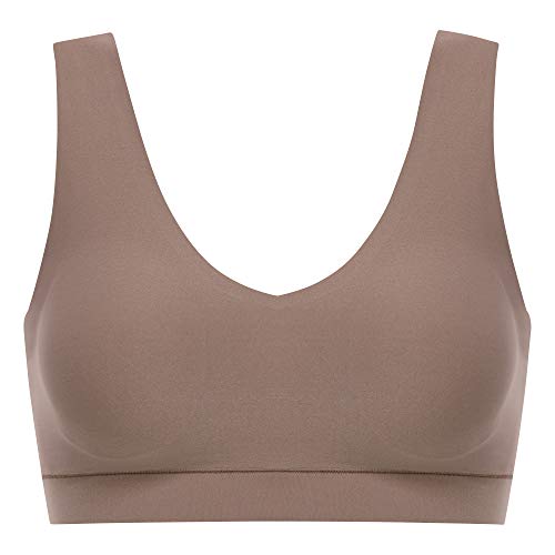 Chantelle Soft Stretch Sujetador Deportivo, Marrón (Cappuccino 0ol), 85B (Talla del Fabricante: XL/2XL) para Mujer