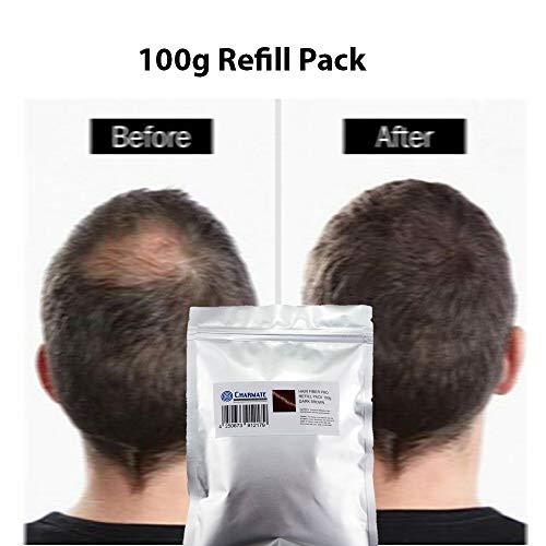 Charmate® HAIR FIBER PRO aufbauende Queratina pelo fibras Refill Pack 100 g