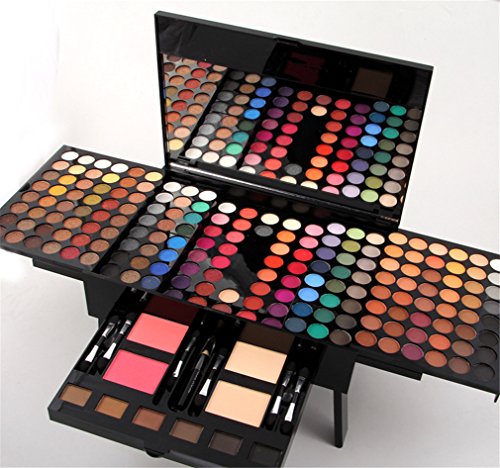 CHAWHO 180 Colores Paleta De Sombras De Ojos - Profesionales Ultra Pigmentado Paleta Maquillaje Natural y Perdurable