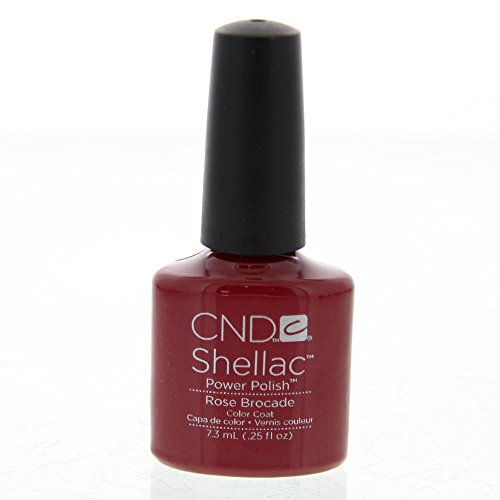 CND Shellac Esmalte de Uñas de Gel, Tono Rose Brocade