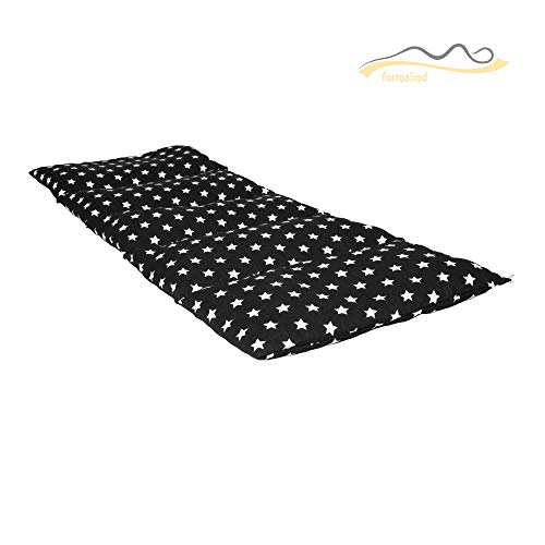 Cojín de huesos de cereza / Almohada relajante para el tratamiento térmico – Almohada para calentar en microondas (Resistente al calor) // 5 divisiones //disponible en 18 colores (negro)