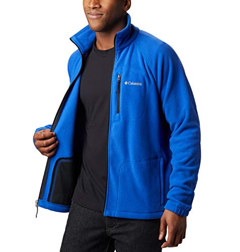 Columbia 1420421, Chaqueta Forro Polar Hombre, Azul (Blau/Negro), L