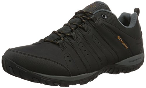 Columbia Peakfreak Nomad Zapatos impermeables para hombre , Gris(Graphite, Acid Green), 49 EU