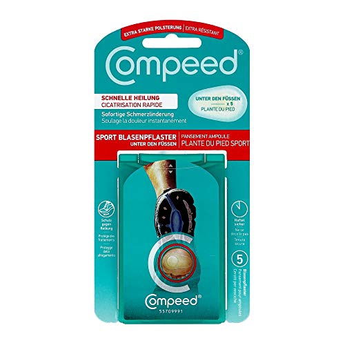 Compeed - Tiritas para blíster debajo del pie (5 unidades)