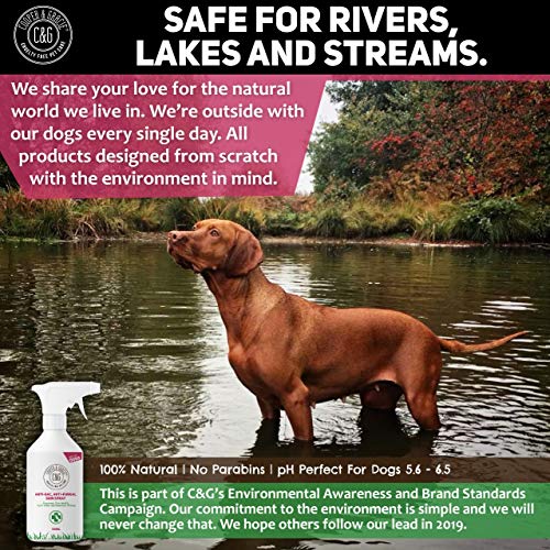 Cooper And Gracie C&G Cruelty free Pet Care Anti Bacterial Anti Fungal Dog Health Spray