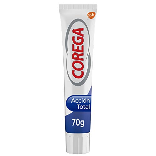 Corega Acción Total Crema Fijadora para Prótesis Dentales - 70 g