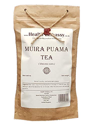 Corteza de Muira Puama 50g Té ( Liriosma Ovata ) / Muira Puama Tea 50g - Health Embassy - 100% Natural