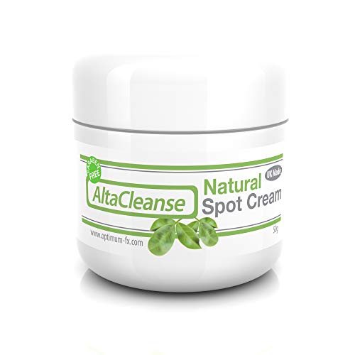 Crema Natural AltaCleanse para el Tratamiento de Granos Puntos Negros Control del Sebo Milia Imperfecciones Pieles Grasas y con Problemas - Efectos Similares a los del Retinol Antibacteriano - 50 g