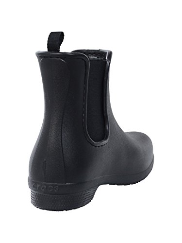 Crocs Freesail Chelsea Boot Women, Mujer Bota, Negro (Black/Black), 39-40 EU