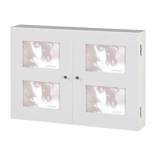 Cubre Contador de Madera con 2 Puertas Blanco de 46x8x3con 2 cm - LOLAhome