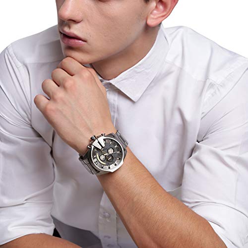 Diesel Reloj Cronógrafo para Hombre de Cuarzo con Correa en Acero Inoxidable DZ4466