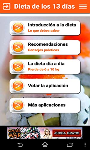 Dieta de los 13 días