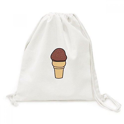 DIYthinker Viajes Avena Chocolate Dulce Helado Lienzo morral del Lazo Bolsas de la Compra