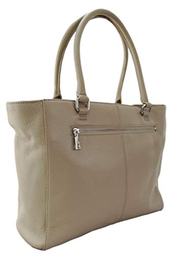 DKNY Donna Karan Bolso de mano, color Beige, talla Medium