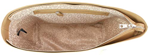 Donna Karan - Bolso de tela de Piel para mujer, color blanco, talla M