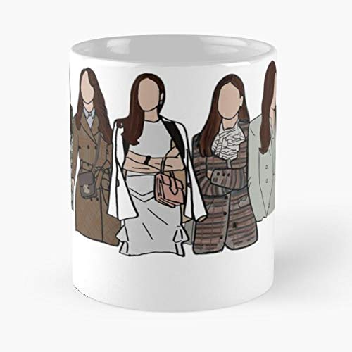 Dramas Fashion Yoon SERI On Crash You Landing Shows TV Taza de café con Leche 11 oz