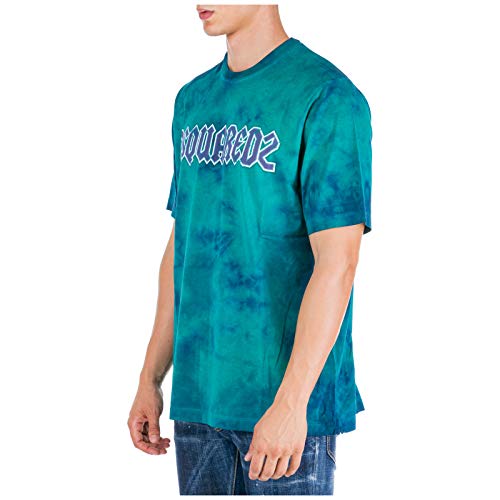 DSQUARED2 Hombre Camiseta Verde S