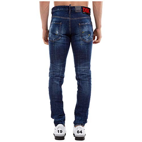 DSQUARED2 Hombre Vaqueros Cool Guy BLU 46 EU