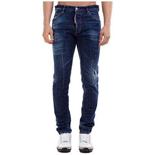 DSQUARED2 Hombre Vaqueros Cool Guy BLU 46 EU