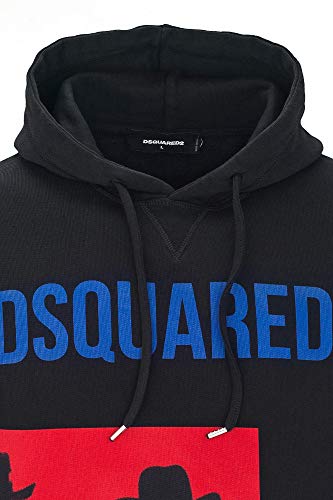 Dsquared2 Sudadera con Capucha Hombre Negro EU L (UK L) S71GU0253S25305900