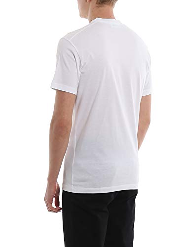 DSQUARED2 T-Shirt Rossa in Jersey con Stampa Icon S79GC0001S23009100 Bianco Uomo S