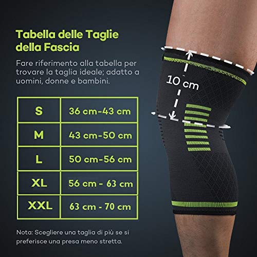 Ducomi KneeX – Rodillera de compresión para apoyo de ligamentos, menisco, cruzados, 1 par, banda elástica de rodilla para hombre, mujer, ideal para voleibol, baloncesto y crossfit XXL gris