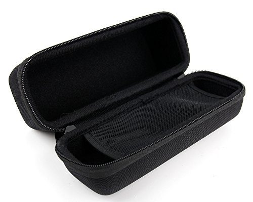 DURAGADGET Estuche/Funda rígida Negra para maquinilla de Afeitar/Corta Pelo Philips Series 5000 S5110/06, 5000 S5320/06, 7000 S7520/50, 7000 S7520/69, 9000 S9711/31