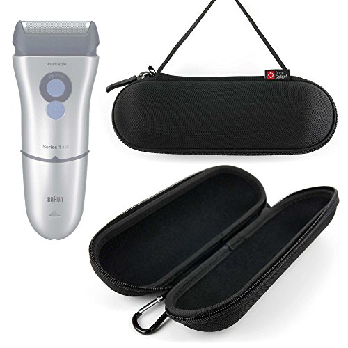 DURAGADGET Estuche/Funda rígida para maquinilla de Afeitar/Corta Pelo Braun Series 1, 7 7840s, 9 9240s / Philips Series 5000 S5110/06