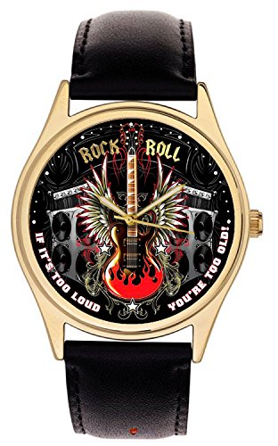 El Oficial Rock and Roll Reloj de Pulsera, Importa si es Demasiado Alto, Eres Demasiado Viejo Maldito.