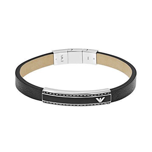 Emporio Armani Pulsera de hombre con acero inoxidable