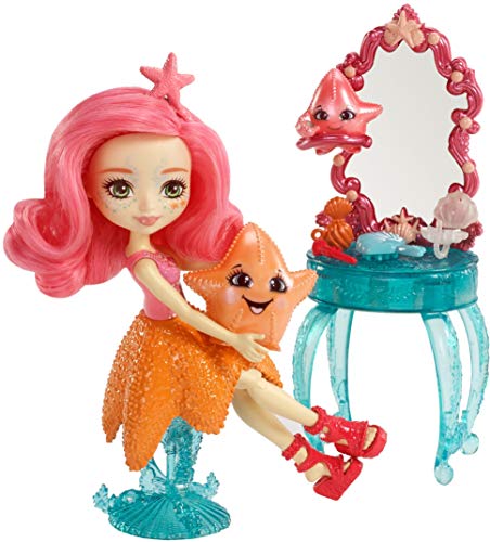 Enchantimals Muñeca Mundo Acuático Starling Starfish con accesorios (Mattel FKV59)