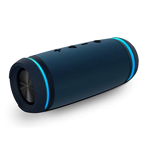 Energy Sistem Urban Box 7 BassTube Altavoz portátil con Sonido 360º, Bluetooth y Tecnología True Wireless (30 W, Resistente al Agua) - Azul Marino