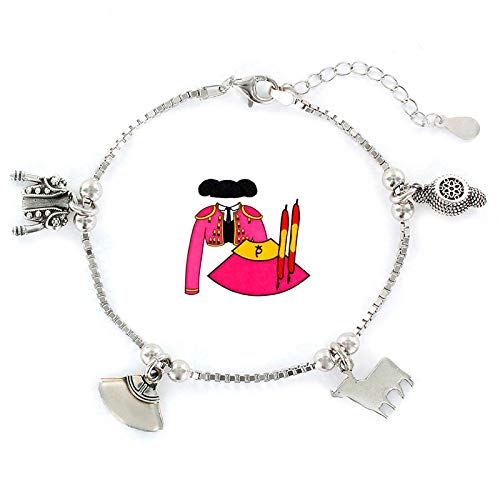 Eres lo mas mujer Pulseras Deportes, Aficiones, Fiestas, Plata (Taurina)