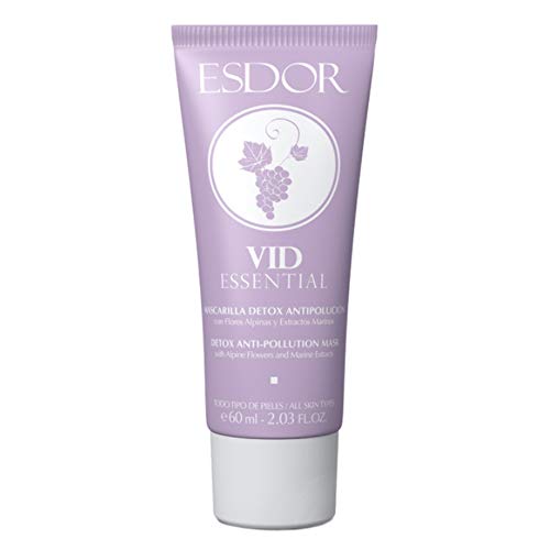 ESDOR, Mascarilla DETOX ANTIPOLUCIÓN con Flores Alpinas y Extractos Marinos - 60 ml.