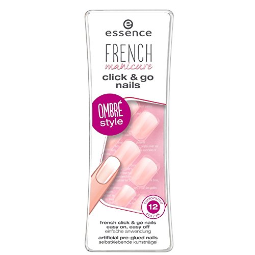 ESSENCE FRENCH UÑAS MANICURA FRANCESA CLICK & GO 03 GIRLS JUST WANNA HAVE FUN !