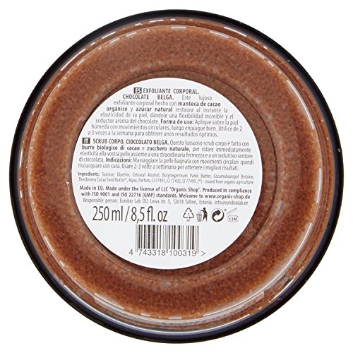 Exfoliante Corporal Belgian - Chocolate - Organic Shop