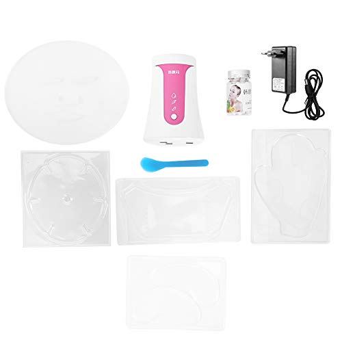 Fabricante de la máscara facial, kits de máquina para hacer máscaras de cuidado facial de frutas y verduras naturales de bricolaje, con 50 piezas de colágeno + 1 pieza de modelo de máscara