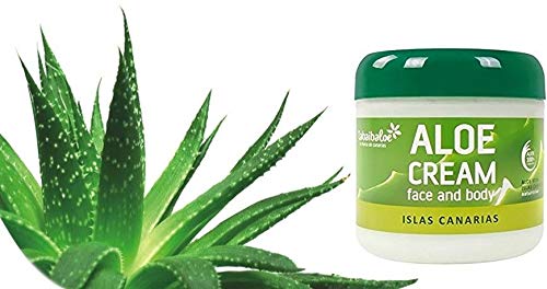 FACIAL AND BODY CREAM ALOE VERA FACE & BODY CREAM Tabaiba Canary Islands 300ML