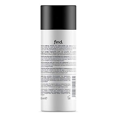 FIND - Desmaquillador de ojos suave sin aceite (4x 150 ml)