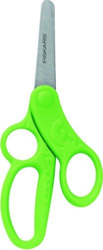 Fiskars 1003859 - Tijeras para niños, color azul or verde