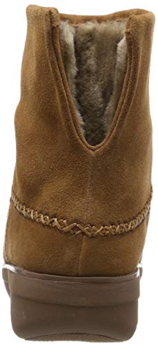 FitFlop Supercush Mukloaff TM Shorty, Zapatillas Altas para Mujer, Marrón Chestnut, 39 EU