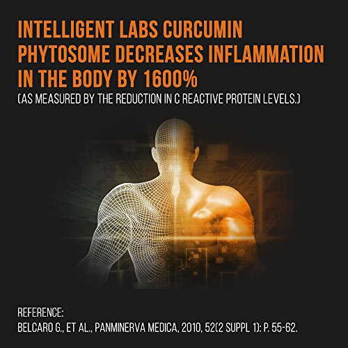 Fitosoma Curcumina Meriva de 500 mg, 2900% mejor absorción que la curcumina de cúrcuma normal, 100% sin soja, 120 cápsulas por bote