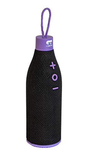 Fonestar Cola Bottle - Altavoz Bluetooth, Color Negro y Morado