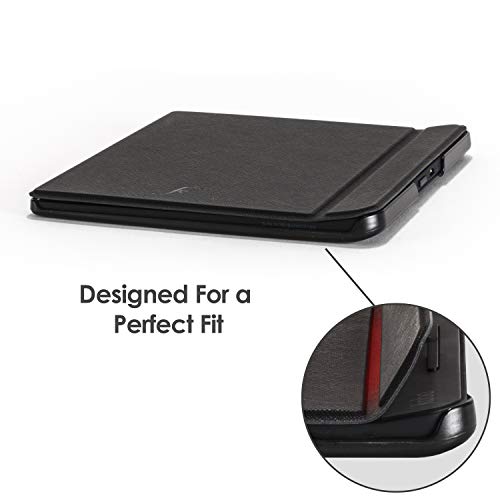 Forefront Cases Funda para Kobo Forma - Funda Protectora con Cierre Magnético del Kobo Forma 2018 - Smart Auto Sueño Estela Función - Delgado Ligera - Negro