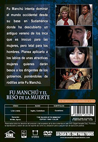 Fu-Manchú y el Beso de la Muerte [DVD]