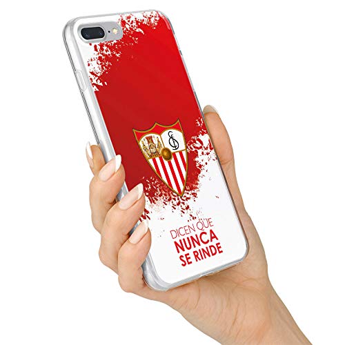 Funda para Huawei Mate 20 Lite Oficial del Sevilla FC Sevilla Dicen Que Nunca se Rinde para Proteger tu móvil. Carcasa para Huawei de Silicona Flexible con Licencia Oficial del Sevilla FC.