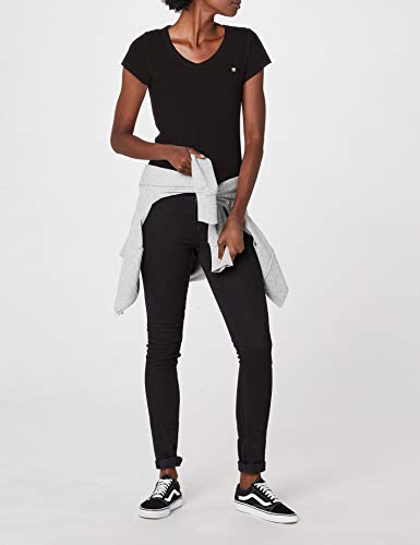 G-STAR RAW Eyben Slim V T Wmn S/s Camiseta, Negro (Black 990), 40 (Talla del fabricante: Large) para Mujer