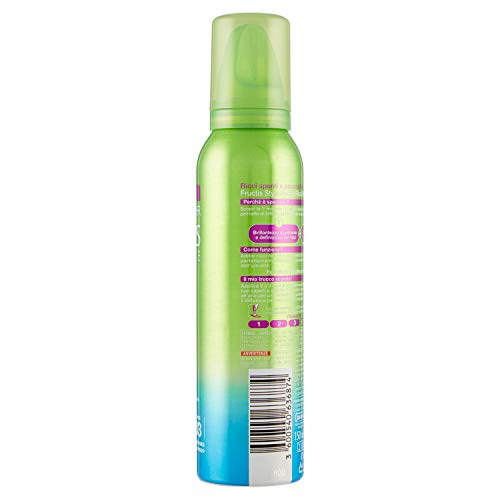 Garnier Fructis Hydra Ricci Wet Shine Espuma definicion & brillo, 200 ml