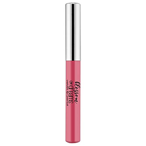 Gasolina Blossom Dreams Velvet Lip Pencil Pintalabios Lápiz para una Color Intense y un efecto Semi mate, fácil con charnela y 54263-UK3, N ° 01 Kiss From A rosa, 1,7 g, 0,06 oz.